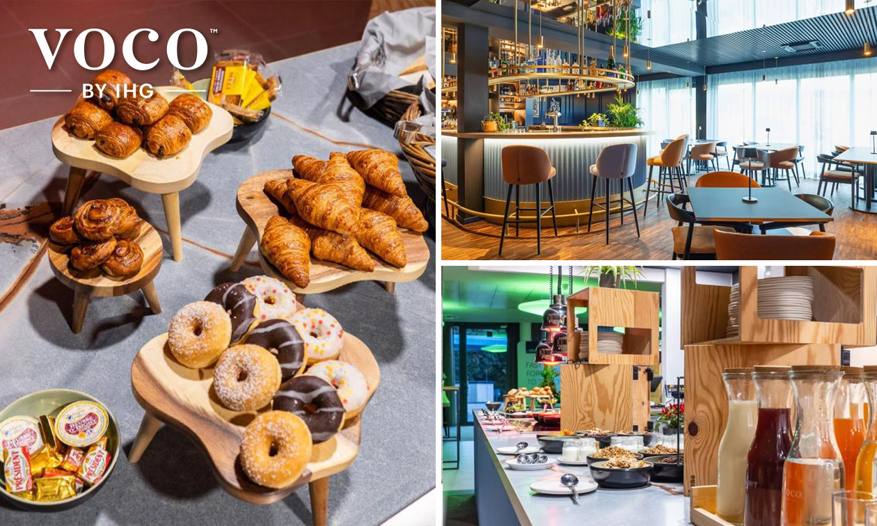 Ontbijtbuffet à volonté + glas cava