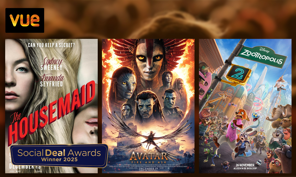 Bioscoopkaartje bij Vue Cinemas