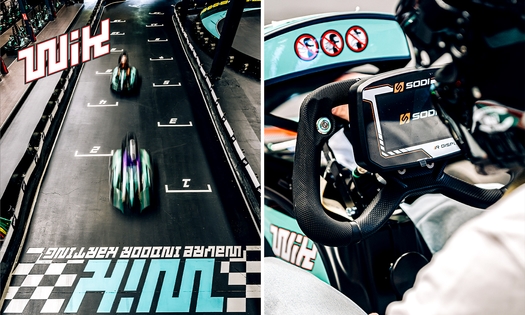2 of 3 kartsessies bij Wavre Indoor Karting