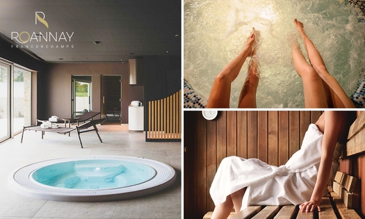 Privater Wellnessbereich (3 Stunden) für 2 bis 4 mitten in den belgischen Ardennen