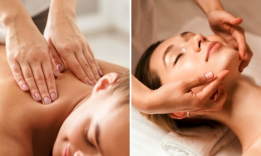 Full body-massage (60 min) of luxe wellnessarrangement (90 min)