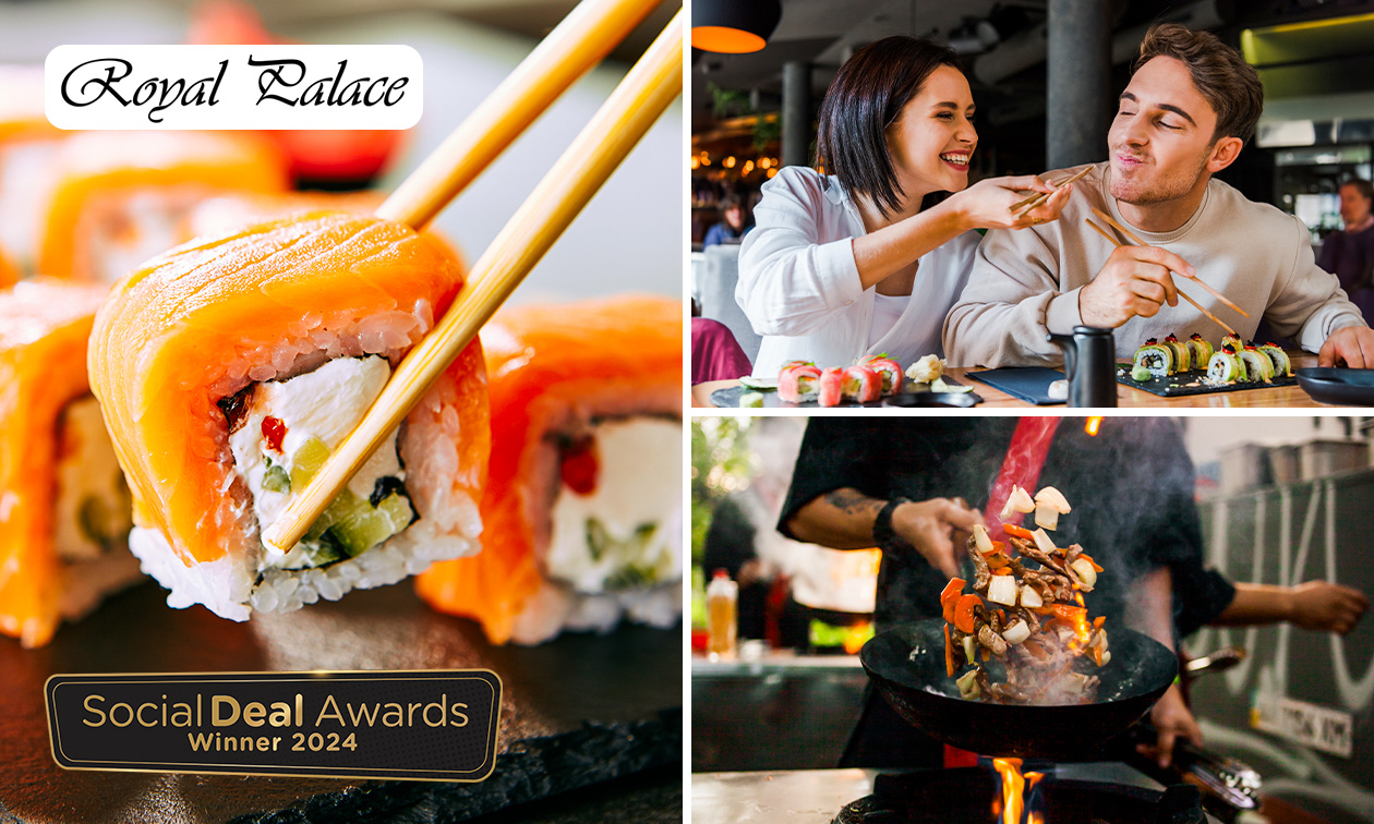 All-You-Can-Eat & Drink (2,5 uur) bij Wereldrestaurant Royal Palace