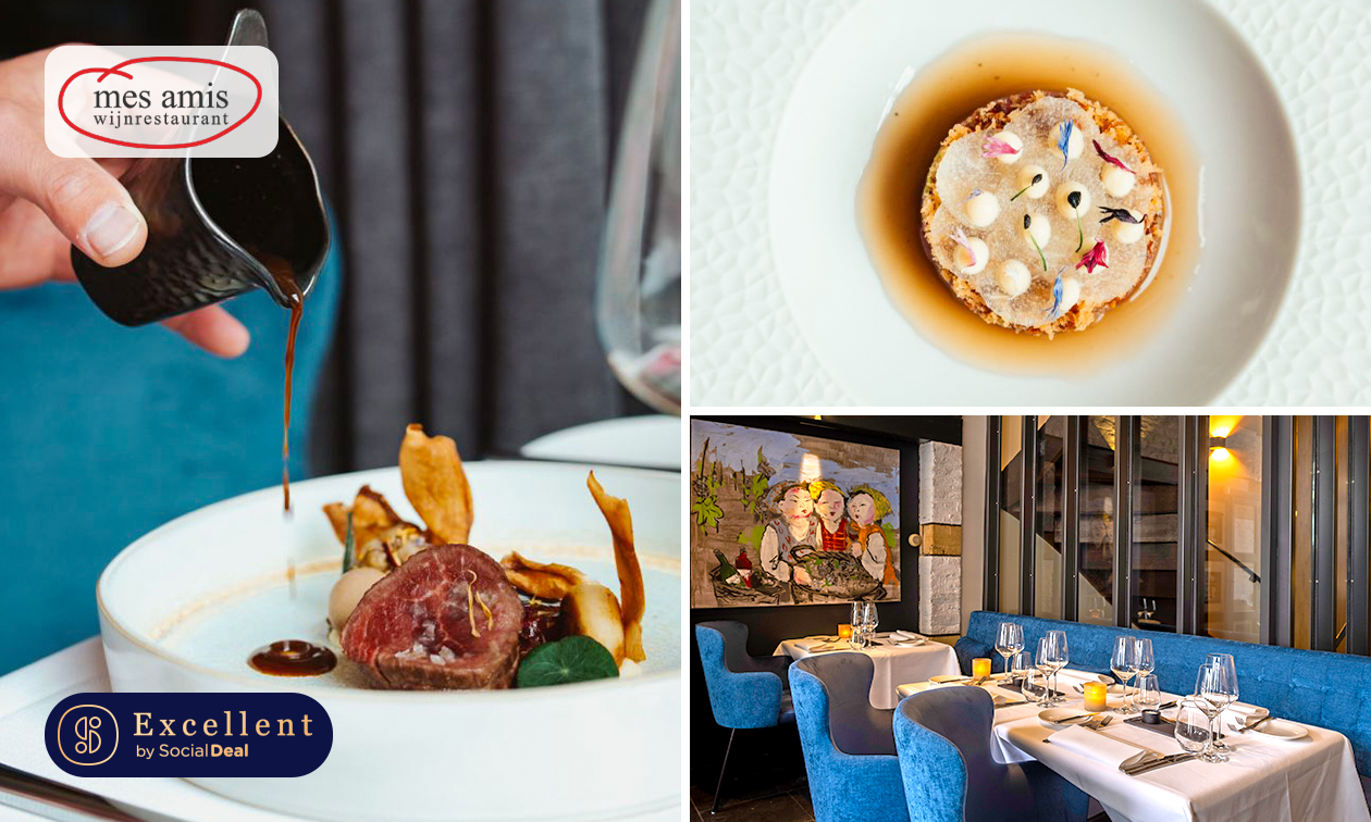 4-, 5-, 6- of 7-gangendiner van de chef