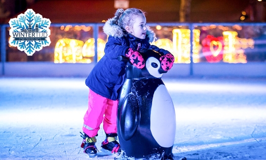 Schaatsen en glijden + drankje bij Wintertijd Heerlen
