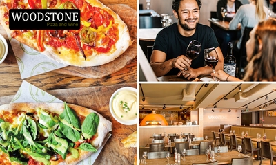 2-gangen keuzelunch bij WOODSTONE Pizza And Wine Haarlem