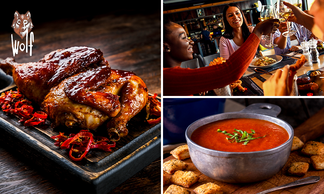 3-gangendiner à la carte bij Wülf