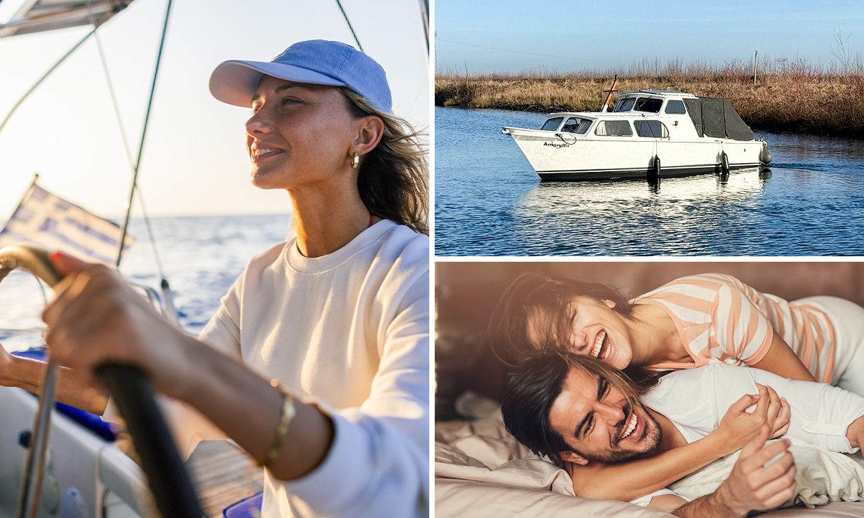 Boot voor 4 personen voor een midweek of weekend