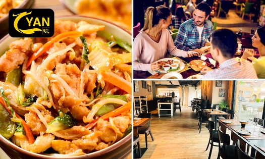 Aziatische 3-gangen shared dining-lunch of -diner + koffie of thee in Brugge