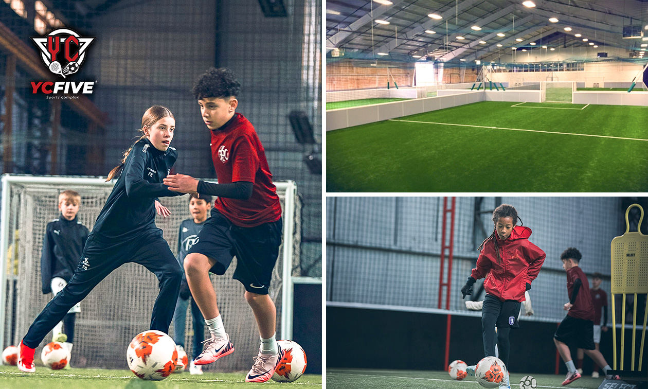 Huur indoor voetbalterrein (1 tot 10 spelers, 1 uur)