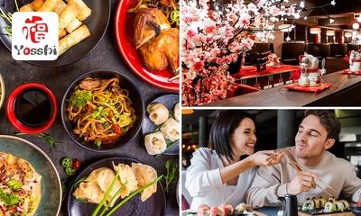 All-You-Can-Eat sushi en grill (2,5 uur) bij Yosshi in hartje Delft
