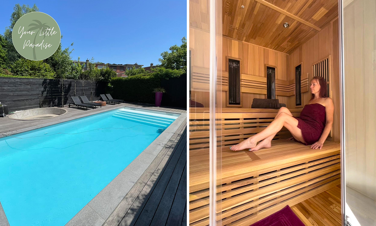 Entree wellness voor 2-4 pers. (2 uur)