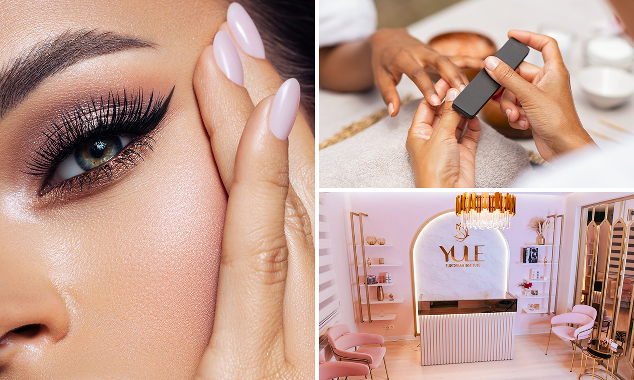 Pédicure/manucure + vernis semi-permanent ou extension de cils ou soin du visage à Uccle