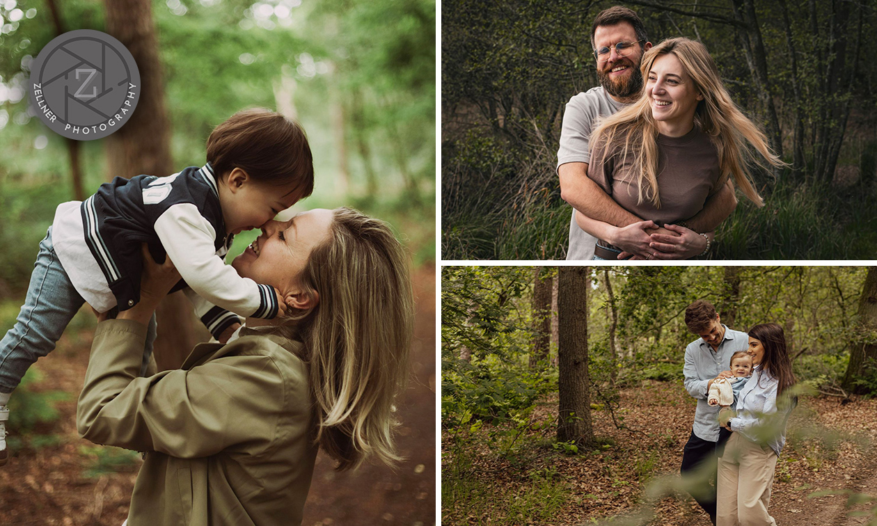 Fotoshoot op locatie (1 tot 4 personen) + 5 bewerkte foto's