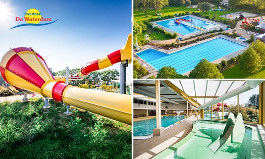 Entree voor Zwembad de Waterdam in Volendam