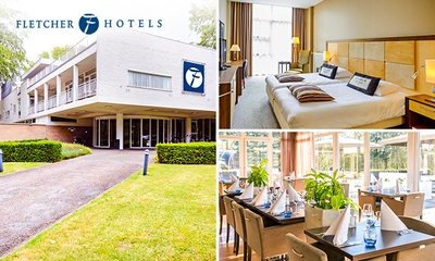 Overnachting voor 2 + evt. ontbijt en 3-gangendiner bij Fletcher Hotels