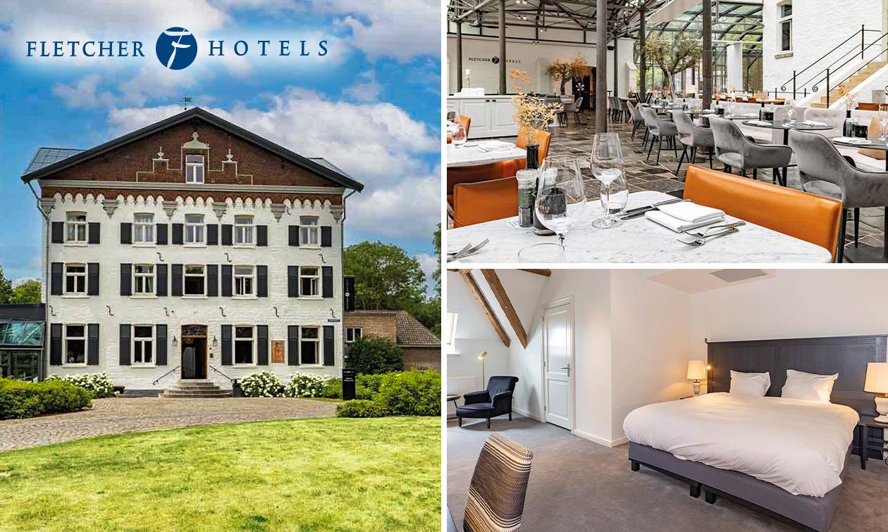 Übernachtung für 2 + opt. Frühstück und 3-Gänge-Menü bei Fletcher Hotels