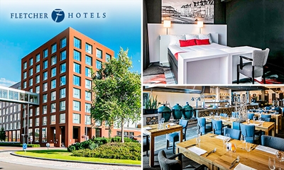 Overnachting voor 2 + evt. ontbijt en 3-gangendiner bij Fletcher Hotels