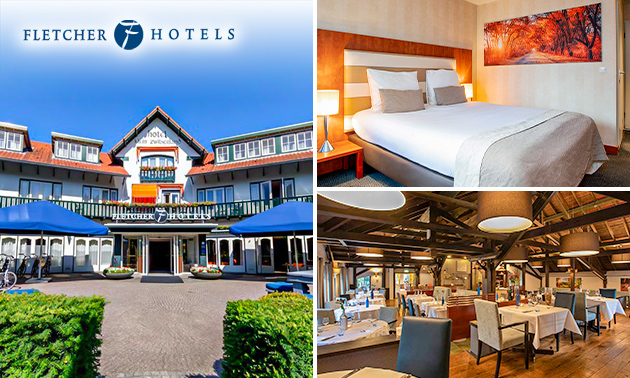 Übernachtung für 2 + opt. Frühstück und 3-Gänge-Menü bei Fletcher Hotels