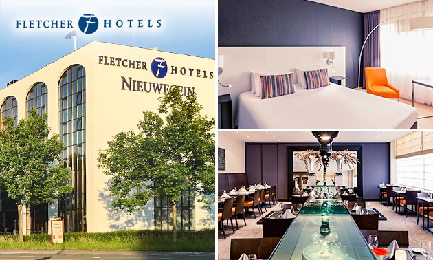 Übernachtung für 2 + opt. Frühstück und 3-Gänge-Menü bei Fletcher Hotels