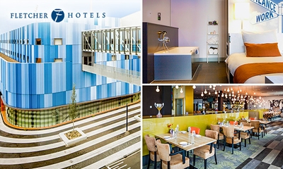 Overnachting voor 2 + evt. ontbijt en 3-gangendiner bij Fletcher Hotels