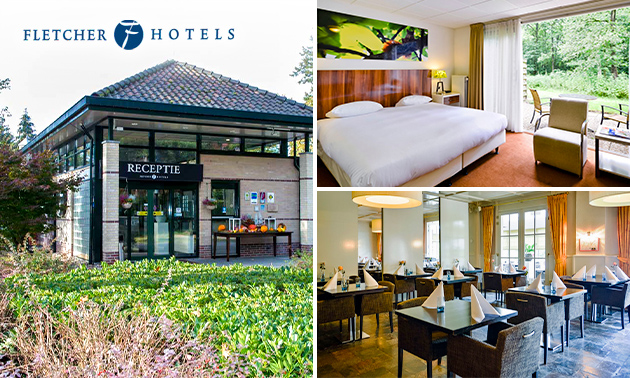 Nuit pour 2 + évtl. petit-déjeuner et dîner en 3 services au Fletcher Hotels
